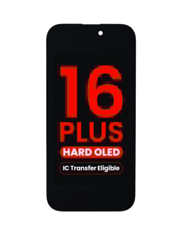 OLED Assembly for iPhone 16 Plus (Aftermarket Hard / QV8) (IC Transfer Eligible)