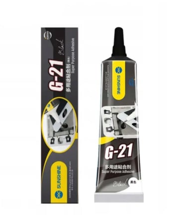 Sunshine G21 Adhesive Glue - BLACK (Not Returnable)