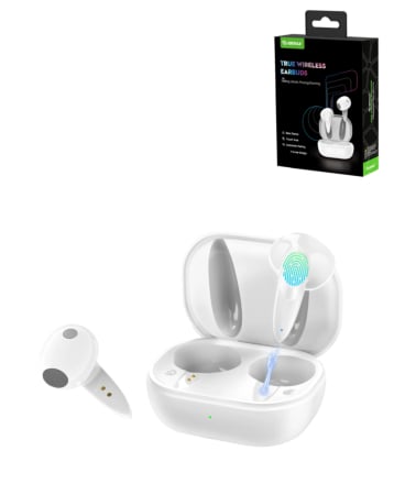 Esoulk True Wireless Earbuds (WHITE) (Only Ground Shipping)