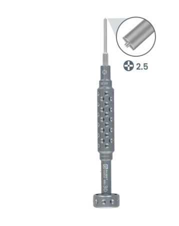 AMAOE 3D Precision Screwdriver Aluminum - Convex Cross 2.5 (Not Returnable)