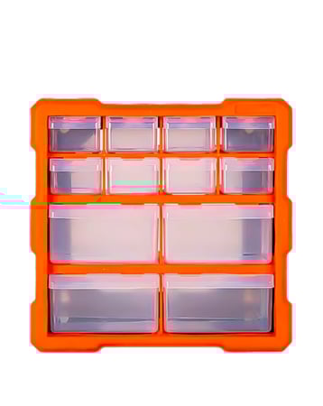 Kailiwei K-521 Storage Box with 12 Drawers (Only Ground Shipping) (Not Returnable)
