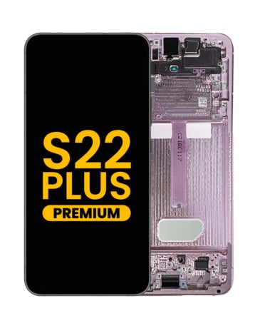 OLED Assembly with Frame for Galaxy S22 Plus (S906) (VIOLET) (Premium)