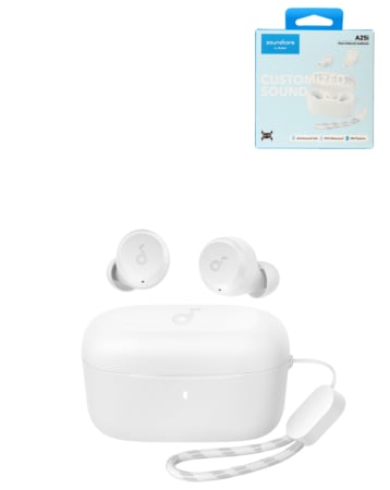 Anker Soundcore A25I True  Wireless Bluetooth Earbuds - WHITE (Only Ground Shipping)