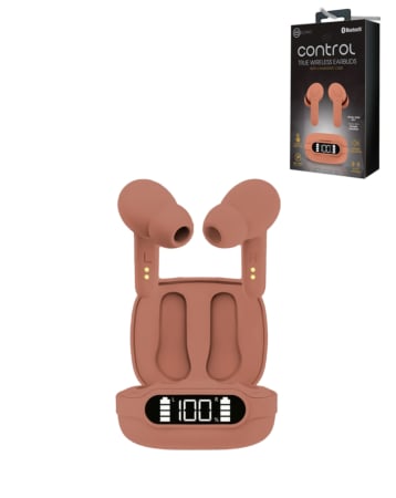 Control True Wireless Earbuds - DESERT TAN (Only Ground Shipping)
