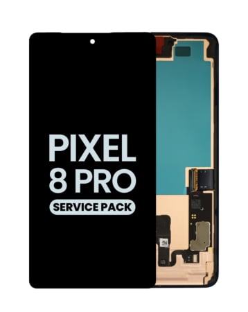 OLED Assembly with Frame for Google Pixel 8 Pro (With Fingerprint Sensor) (Service Pack)