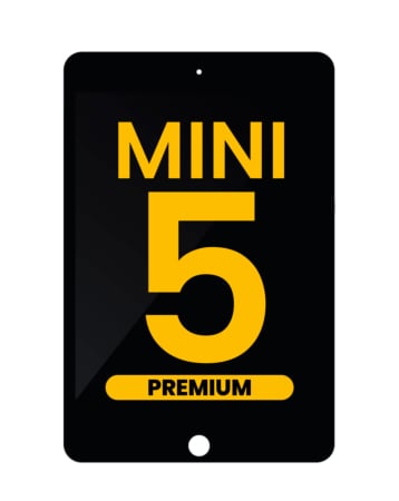 LCD Assembly for iPad Mini 5 (BLACK) (Sleep / Wake Sensor Flex Pre-Installed) (Premium)