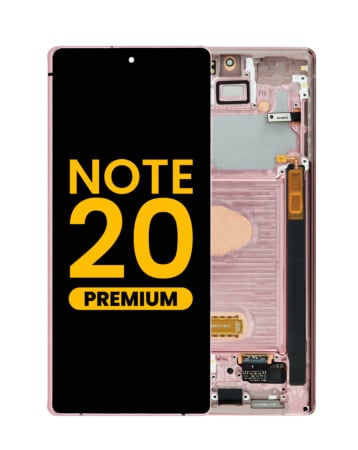 OLED Assembly with Frame for Galaxy Note 20 N980 / N981 (MYSTIC BRONZE) (Premium)