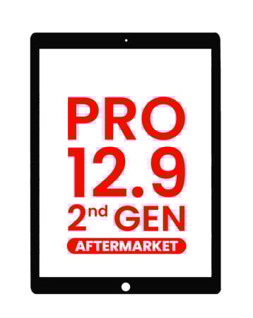 Digitizer Glass for iPad Pro 12.9 (2nd Gen / 2017) (BLACK) (Aftermarket)