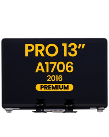 LCD Assembly (SPACE GRAY) (Premium) for MacBook Pro 13" w/ Touch Bar / Pro 13" (A1706 / Late 2016)