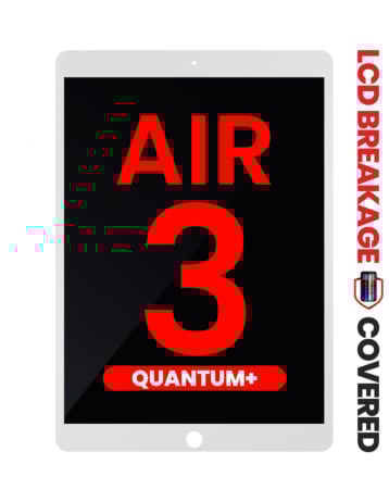 Quantum+ iPad Air 3 LCD Assembly (WHITE) (Exclusive LCD Breakage Warranty)