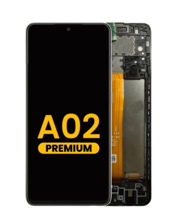 LCD Assembly with Frame for Galaxy A02 (A022 / 2020) (Premium)