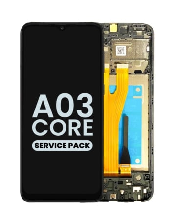 LCD Assembly with Frame for Galaxy A03 Core (A032 / 2021) (Service Pack)