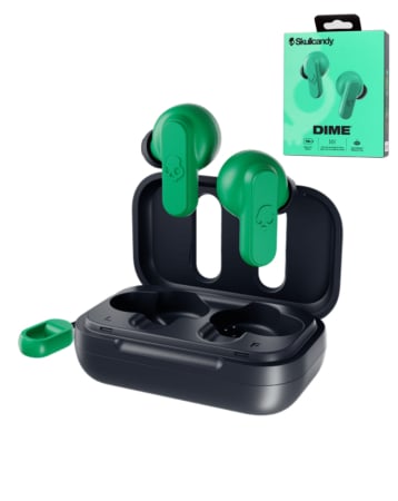 Skullcandy Dime True Wireless -Dark Blue/Green (Only Ground Shipping)