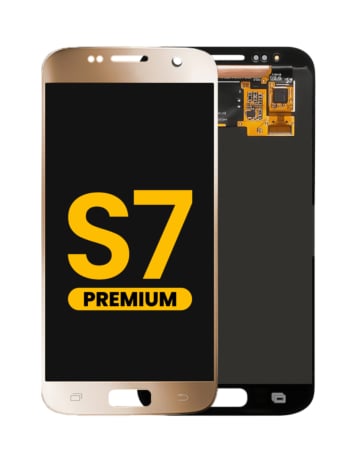 OLED Assembly without Frame for Galaxy S7 (G930) (GOLD) (Premium)