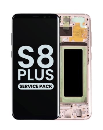 OLED Assembly with Frame for Galaxy S8 Plus G955 (MAPLE GOLD) (Service Pack)