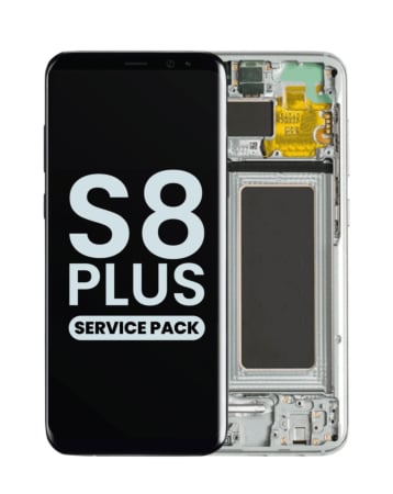 OLED Assembly with Frame for Galaxy S8 Plus G955 (ORCHID GRAY) (Service Pack)