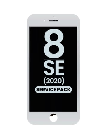 Buy the silver LCD assembly for iPhone SE 2020 and iPhone 8 – service pack.