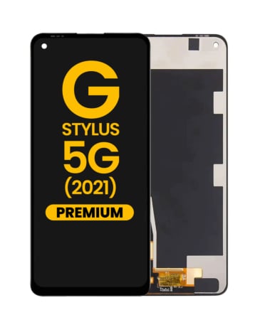LCD Assembly without Frame for Motorola G Stylus 5G (XT2131) (BLACK) (Premium)