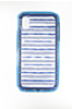 Bling Lines Pattern Hybrid Fusion Bumper Clear Crystal Case - 2 for iPhone XR (Only Ground Shipping)