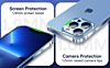Hybrid Case with Air Cushion Technology - CLEAR for iPhone 13 Pro (Only Ground Shipping)