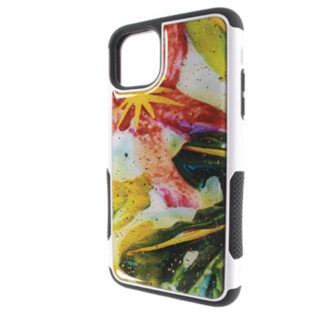 3in1 Hard PC Cover / Soft TPU Inner Case - Style 20 for iPhone 11 Pro Max (Only Ground Shipping)