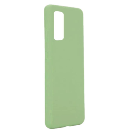 Galaxy S20 Plus Soft Solid Silicone Case (Full Buttom Cover) - GREEN (Only Ground Shipping)