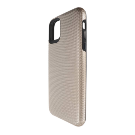 Shock Absorption Protective Dual Layer Case - GOLD for iPhone 12 Mini (Only Ground Shipping)