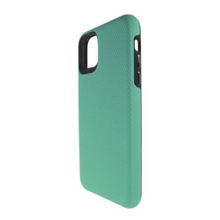 Shock Absorption Protective Dual Layer Case - TEAL for iPhone 12 Pro Max (Only Ground Shipping)