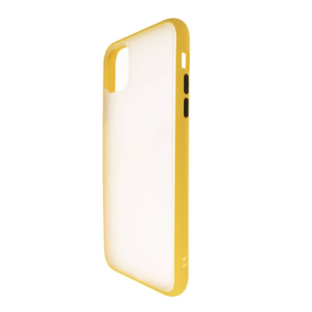 Hard PC Rear / Soft TPU Colorful Border Case - Style 4 for iPhone 12 / 12 Pro (Only Ground Shipping)