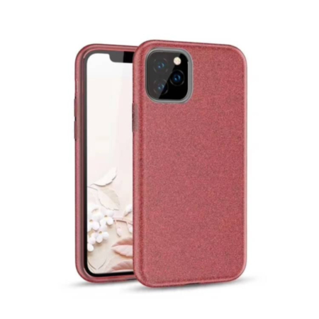 Shiny Film Material Innovation TPU Case - RED for iPhone 12 / 12 Pro (Only Ground Shipping)