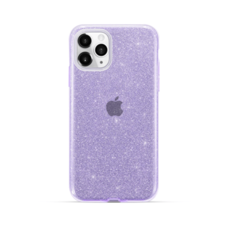 Ultra Glossy Protector Case - GLITTER PURPLE for iPhone 8P / 7P (Only Ground Shipping)