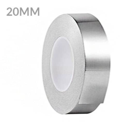 Silver Aluminum Foil Tape (20mm / 50m)