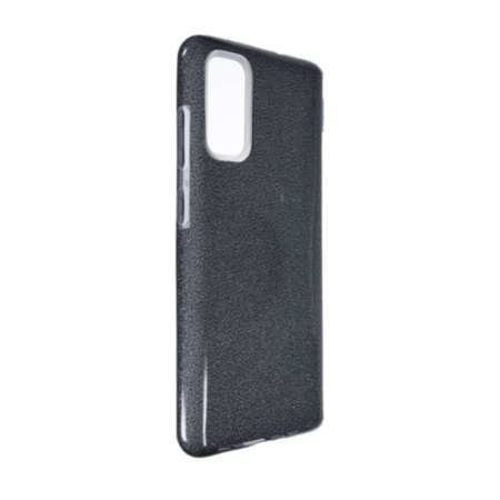 Galaxy S20 Ultra Shiny Film Material Innovation TPU Case - BLACK (Only Ground Shipping)