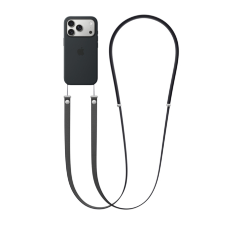 Lanyard Crossbody For Phone Case / Adjustable Neck Hanging (3.6ft) - BLACK (Only Ground Shipping)