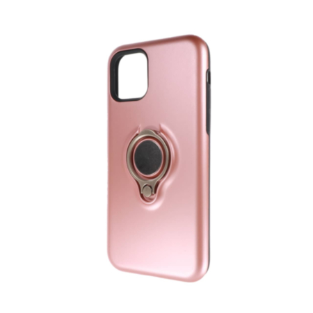 Ultra Slim Magnetic Case with I-ring - ROSE GOLD for iPhone 11 Pro Max (Only Ground Shipping)