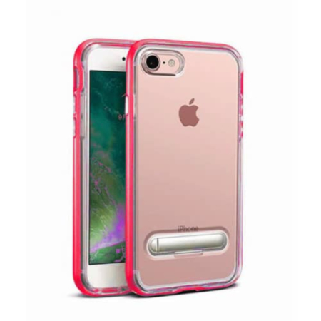 Ultra Hybrid Air Cushion Case with Magnetic Kickstand - RED for iPhone 8P / 7P (Only Ground Shipping)
