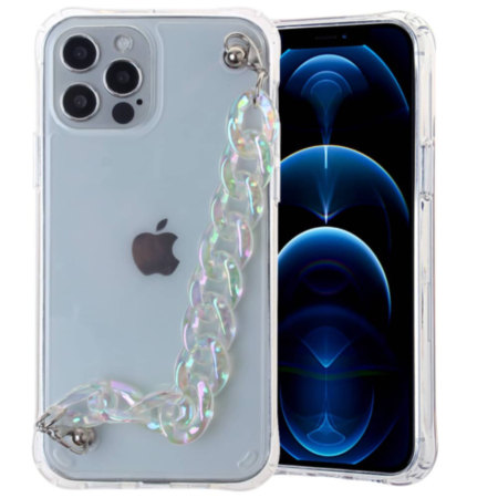 Fashion Pearl Bracelet Clear - C22 for iPhone 7G / 8G / SE 2020 (Only Ground Shipping)