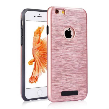 New Hybrid Metal Brushed Case - ROSE GOLD for iPhone 8P / 7P (Only Ground Shipping)