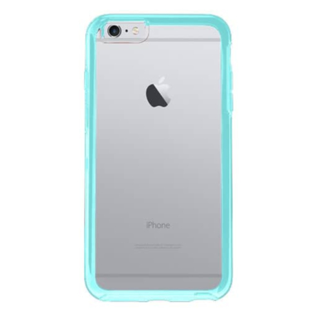 2020 Acrylic Symmetry Dual Layer Transparent Case - TEAL for iPhone 6 / 6S / 7G / 8G / SE (Only Ground Shipping)