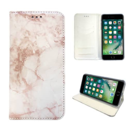 Marble Design Wallet Case - STONE for iPhone 8P / 7P / 6SP / 6P (Only Ground Shipping)