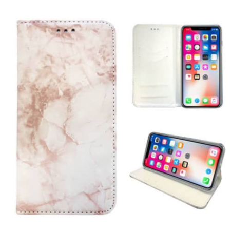 Marble Design Wallet Case - STONE for iPhone XR (Only Ground Shipping)