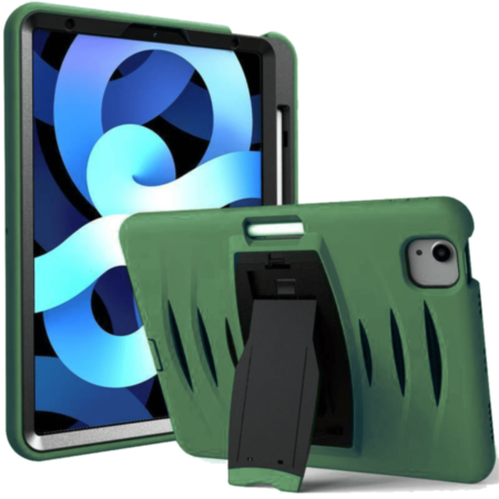 Shockproof Case with Pen Slot - ARMY GREEN for iPad Air 4 / Air 5 / Pro 11 (1st / 2nd / 3rd / 4th) (Only Ground Shipping)