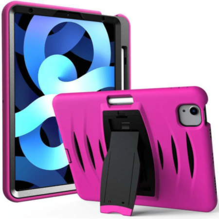 Shockproof Case with Pen Slot - PINK for iPad Air 4 / Air 5 / Pro 11 (1st / 2nd / 3rd / 4th) (Only Ground Shipping)