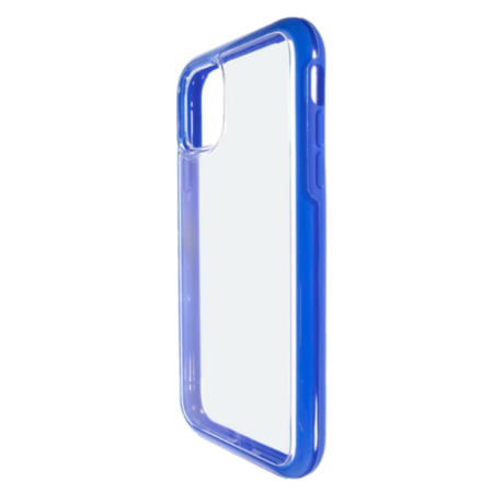 Acrylic Dual Layer Transparent Case - BLUE for iPhone 11 Pro Max (Only Ground Shipping)