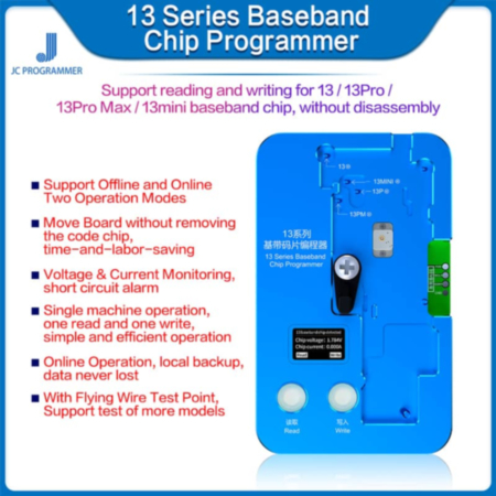 JC Baseband EEPROM Chip Programmer for iPhone 13 Mini / 13 / 13P / 13PM (Not Returnable)