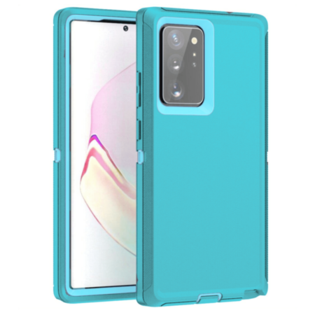 Heavy Duty Case for Galaxy Note 20 (LIGHT TEAL) (Only Ground Shipping)