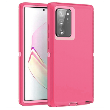 Heavy Duty Case for Galaxy Note 20 (HOTPINK) (Only Ground Shipping)