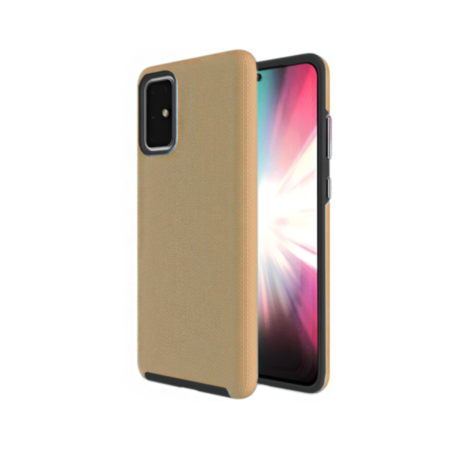 Galaxy S20 Plus Shock Absorption Protective Dual Layer Case - GOLD (Only Ground Shipping)