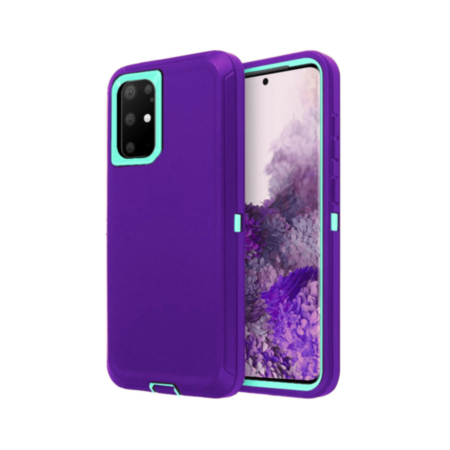 Heavy Duty Case for Galaxy S20 (PURPLE & TEAL) (Only Ground Shipping)