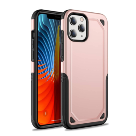 Armor Dual Layer Impact Shockproof Cover - ROSE GOLD for iPhone 12 / 12 Pro (Only Ground Shipping)